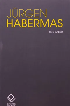 Capa do livro Fé e Saber