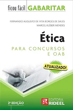 Livro Ficou Fácil Gabaritar. Ética - Resumo, Resenha, PDF, etc.