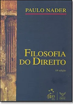 Livro Filosofia do Direito - 18ª Ed. 2010 - Resumo, Resenha, PDF, etc.
