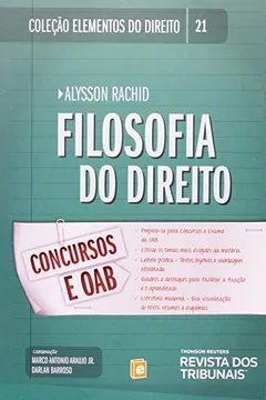 Livro Filosofia do Direito - Volume 21. Coleção Elementos do Direito - Resumo, Resenha, PDF, etc.