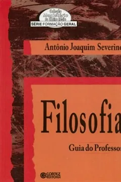 Capa do livro Filosofia. Guia do Professor