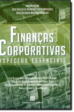 Capa do livro Finanças Corporativas. Aspectos Essenciais