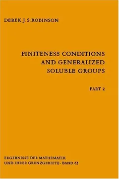 Livro Finiteness Conditions and Generalized Soluble Groups: Part 2 - Resumo, Resenha, PDF, etc.