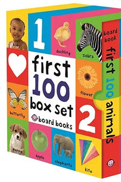 Livro First 100 Slipcase (3 Small Board Books Without Padded Cover) - Resumo, Resenha, PDF, etc.
