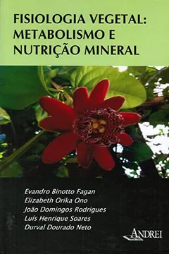 Capa do livro Fisiologia vegetal: metabolismo e nutrição mineral