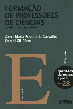 Capa do livro Formação de Professores de Ciências. Tendências e Inovações