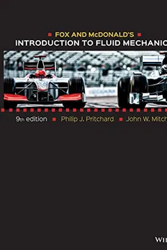 Livro Fox and McDonald's Introduction to Fluid Mechanics - Resumo, Resenha, PDF, etc.
