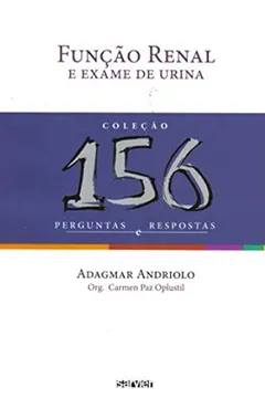 Capa do livro Função Renal E Exame De Urina. Bioquimica E Fisiologia Celulares