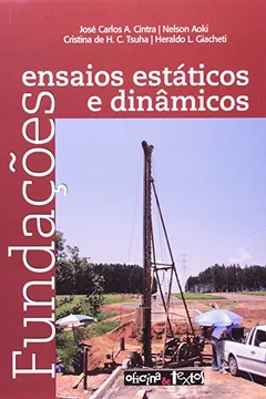 Capa do livro Fundações. Ensaios Estáticos e Dinâmicos