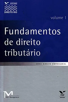 Livro Fundamentos de Direito Tributário - Volume 1 - Resumo, Resenha, PDF, etc.