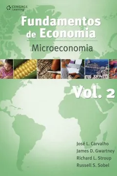 Capa do livro Fundamentos de Economia. Microeconomia - Volume 2