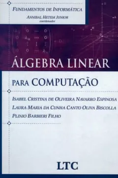Livro Fundamentos de Informática. Álgebra Linear Para Computação - Resumo, Resenha, PDF, etc.