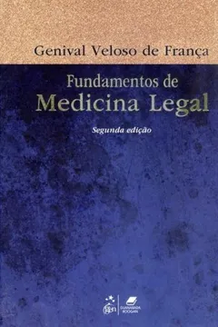 Capa do livro Fundamentos de Medicina Legal