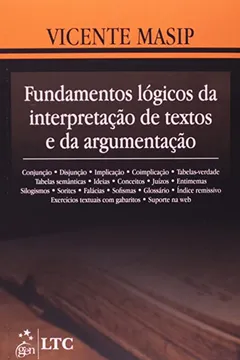 Livro Fundamentos Lógicos da Interpretação de Textos e da Argumentação - Resumo, Resenha, PDF, etc.