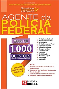 Livro Gabaritado e Aprovado. Agente da Policia Federal - Resumo, Resenha, PDF, etc.