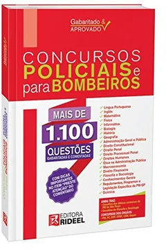 Livro Gabaritado e Aprovado. Concursos Policiais e Corpo de Bombeiros - Resumo, Resenha, PDF, etc.