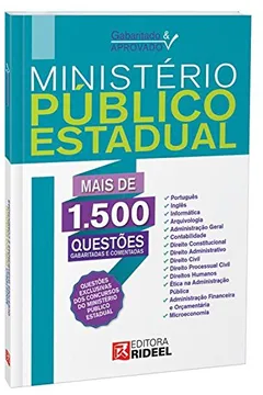 Livro Gabaritado e Aprovado. Ministério Público Estadual - Resumo, Resenha, PDF, etc.