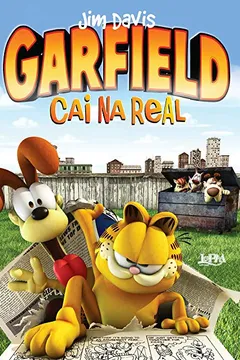 Capa do livro Garfield Cai Na Real