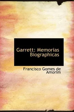 Livro Garrett: Memorias Biographicas - Resumo, Resenha, PDF, etc.