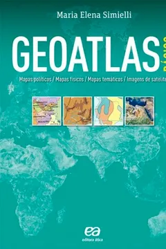 Capa do livro Geoatlas Básico. Mapas Políticos, Mapas Físicos, Mapas Temáticos, Imagens de Satélites