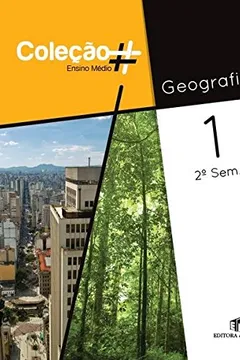 Capa do livro Geografia. 2º Semestre - Volume 1. Coleção #