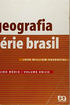 Capa do livro Geografia - Série Brasil. Volume Único