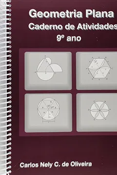 Capa do livro Geometria Plana 9º Ano