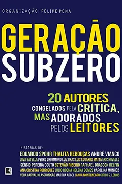 Capa do livro Geração Subzero
