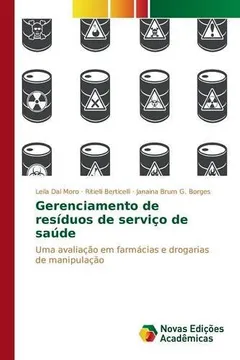 Capa do livro Gerenciamento de Residuos de Servico de Saude