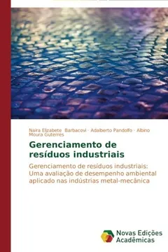 Capa do livro Gerenciamento de Residuos Industriais