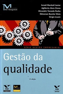 Capa do livro Gestão da Qualidade