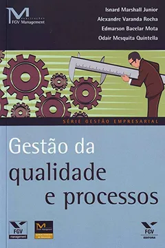 Capa do livro Gestão da Qualidade e Processos