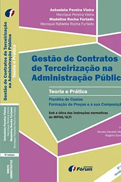 Capa do livro Gestão de Contratos de Terceirização na Administração Pública. Teoria e Prática