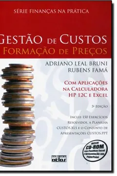 Livro Gestão De Custos E Formação De Preços - Resumo, Resenha, PDF, etc.