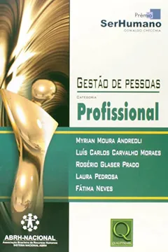 Livro Gestão de Pessoas. Categoria Profissional - Resumo, Resenha, PDF, etc.