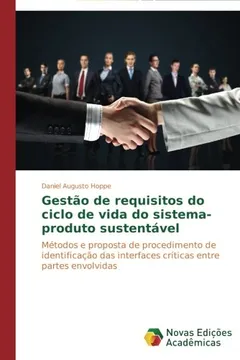 Livro Gestao de Requisitos Do Ciclo de Vida Do Sistema-Produto Sustentavel - Resumo, Resenha, PDF, etc.