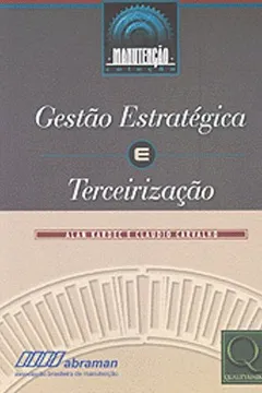 Livro Gestão Estrategica E Terceirização - Resumo, Resenha, PDF, etc.