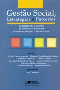 Livro Gestão Social Estratégias e Parcerias - Resumo, Resenha, PDF, etc.