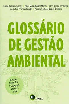 Capa do livro Glossário de Gestão Ambiental