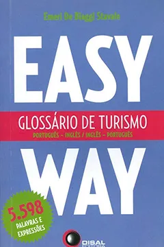 Capa do livro Glossário de Turismo Português. Inglês-Português. Easy Way