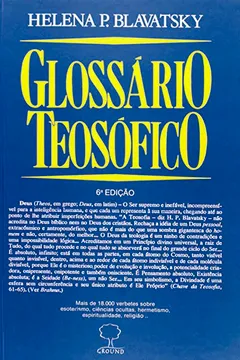 Livro Glossário Teosófico - Resumo, Resenha, PDF, etc.