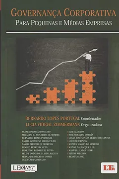 Livro Governança Corporativa Para Pequenas e Médias Empresas - Resumo, Resenha, PDF, etc.