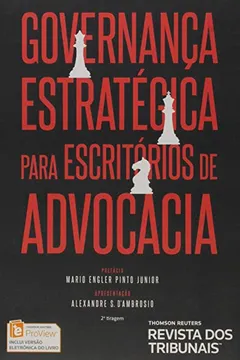 Livro Governança Estratégica Para Escritórios de Advocacia - Resumo, Resenha, PDF, etc.