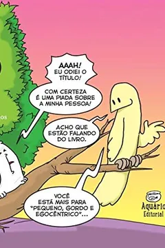 Capa do livro Grande, Gordo e Feliz. Os Passarinhos