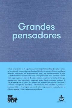 Livro Grandes pensadores - Resumo, Resenha, PDF, etc.