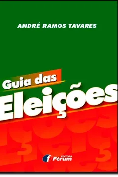 Livro Guia das Eleições - Resumo, Resenha, PDF, etc.