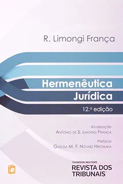 Livro Hermenêutica Jurídica - Resumo, Resenha, PDF, etc.
