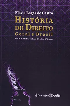 Livro História do Direito Geral do Brasil - Resumo, Resenha, PDF, etc.