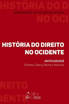Capa do livro Historia do Direito no Ocidente