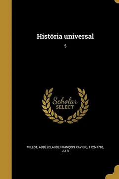 Livro História universal; 5 - Resumo, Resenha, PDF, etc.